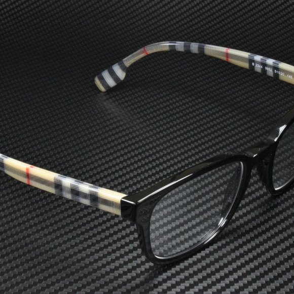 Burberry Men's Black Demo Eyeglasses! - Picture 3 of 5
